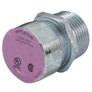 Conector de cable de acero recto de 3/4 " 3/4 IN STL L-T CRD&CBL CONN